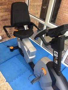 Grant awarded to member to pay for recumbent exercise bike